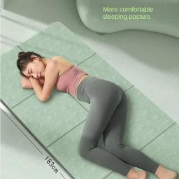 AliExpress Colecção Tapete de Yoga Dobrável, Dobrável TPE, Dupla Face, Antiderrapante, Viagem, Fitness, Exercício, Eco Friendly - Image 1