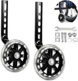 Estabilizador de rodas para crianças, Flash Mute, kit de bicicleta montado para meninos e meninas, 12, 14, 16, 18, 20 Polegada - Image 1