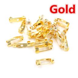 50pcs 15/20/25/30/35/40mm Comprimento Alfinetes De Segurança Broche Configurações Em Branco buquê De Casamento Broche de Base para A Tomada de DIY Apreciação 7 Cores - Image 5