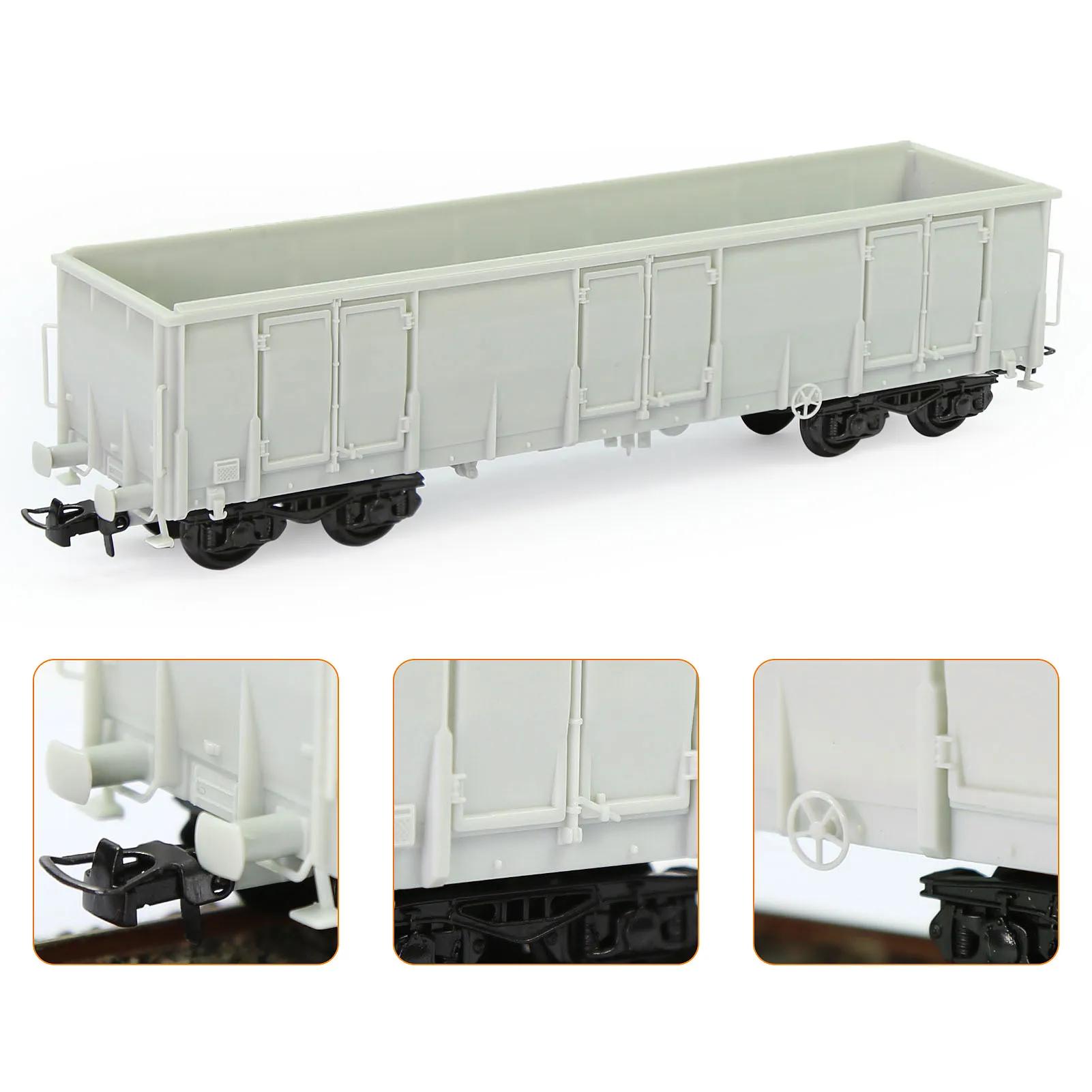 Evemore-Vagão ferroviário modelo de carro de gôndola alto desmontado, HO escala, 1:87, C8742JJ, 1Pc - Image 1