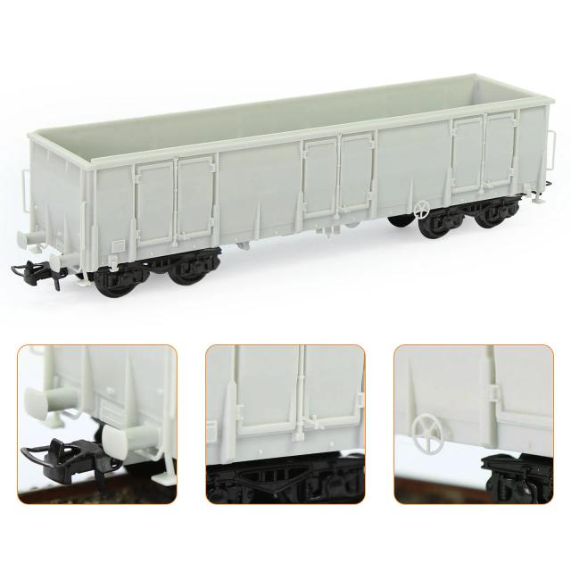 Vagão Ferroviário Evemore Alto Desmontado em Escala HO 1:87 - Carro de Gôndola C8742JJ 1 Unidade