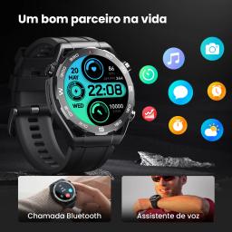 HAYLOU R8 Smartwatch, 1,43 "AMOLED HD Display, Chamada Bluetooth, Assistente de Voz, Dureza de Grau Mulitário, Relógio Inteligente - Image 6