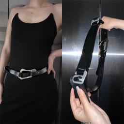 Homens e mulheres Multifuncional Alpinismo Fivela Cinto, Combinação de Desmontagem, Couro, Moda Francesa, Acessórios Dobráveis - Image 3