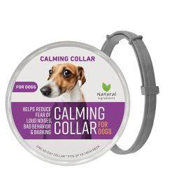 Coleira Calmante para Animais de Estimação, Coleira de Feromona Redutora de Ansiedade para Cães e Gatos, Ajuda a Acalmar por 60 Dias, 38 cm, 70cm - Image 1