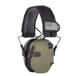 Fones de ouvido eletrônicos para tiro anti-ruído protetor de proteção auditiva caça redução de ruído earmuffs nrr23db - Image 5