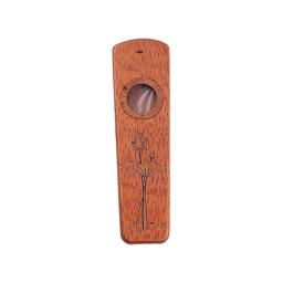 Instrumento Kazoo de madeira com Flauta Substituível Filme, Ukulele Guitarra, Acompanha Presente, Música Iniciantes, Adulto, Ukulele - Image 2