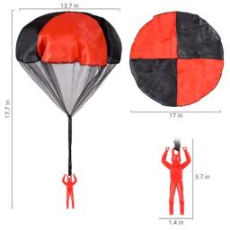 Paraquedas de mão para crianças, Fly Parachute Sport com mini soldado, Crianças presentes educativos, Brinquedos engraçados ao ar livre, 1pc - Image 6