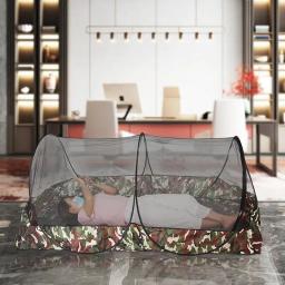 Barraca de malha com bolsa de transporte, barracas ao ar livre, rede multifuncional para cama, pátio, camping, viagem, compacta, universal - Image 2