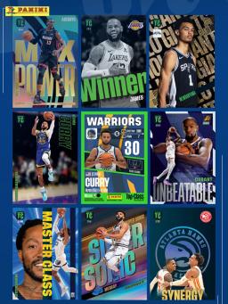 Panini Cartas Raras Panini, NBA 2024 Cartões, Classe Superior, Stephen Curry, Basquete, Doncic Card Book, Caixa cega, Jogo de presente - Image 5