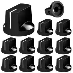 DaierTek-Botões de Pedal com Parafuso de Ajuste para Guitarra Elétrica, 6.35mm Davidson, 1510 Control, Botão Pedal Efeito AMP com Set, 10Pcs - Image 1