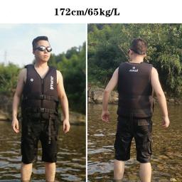 Jaqueta salva-vidas de neoprene para adultos e crianças, colete flutuante, esporte aquático, natação, barco, esqui, condução, deriva, novo - Image 4