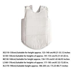 Karate Chest Guard Supplies, acessórios de boxe, proteção de barriga, armadura para ginástica em casa, esportes de treino, karatê ao ar livre - Image 4
