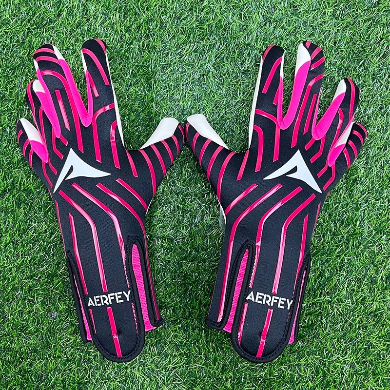 Luvas De Goleiro De Futebol De Látex Espessado para Adultos e Adolescentes, Luvas De Goleiro De Futebol, Proteção Profissional, 4 mm - Image 1