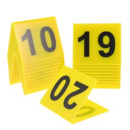 Marcadores de evidência para tendas, 1-20, marcadores de número de evidência, decorações do partido - Image 1