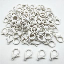 Colorido plástico lagosta fecho ganchos para fazer jóias, chaveiro final conectores, DIY pulseira acessórios em cadeia, 18x26mm, 10pcs - Image 6