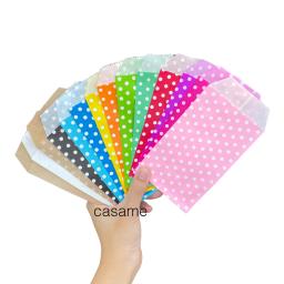Mini sacos de papel kraft festa de casamento convite cartões de papel saco de presente de natal de aniversário utensílios de mesa saco de presente - Image 2