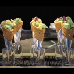 1 pçs suporte de sorvete acrílico cupcake sorvete cones suporte para festa de casamento buffet exibição ferramenta de sorvete - Image 1