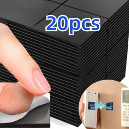 Ímãs quadrados auto-adesivos, Folha magnética macia para uso doméstico, Escritório, Adesivos flexíveis, Craft Frigorífico Decor, 20pcs - Image 1