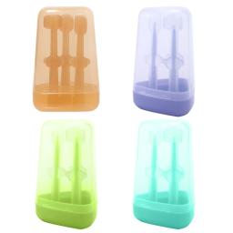 Conjunto escovas dentes para cães Suprimentos profissionais para higiene cães gatos As melhores escovas dentes - Image 1