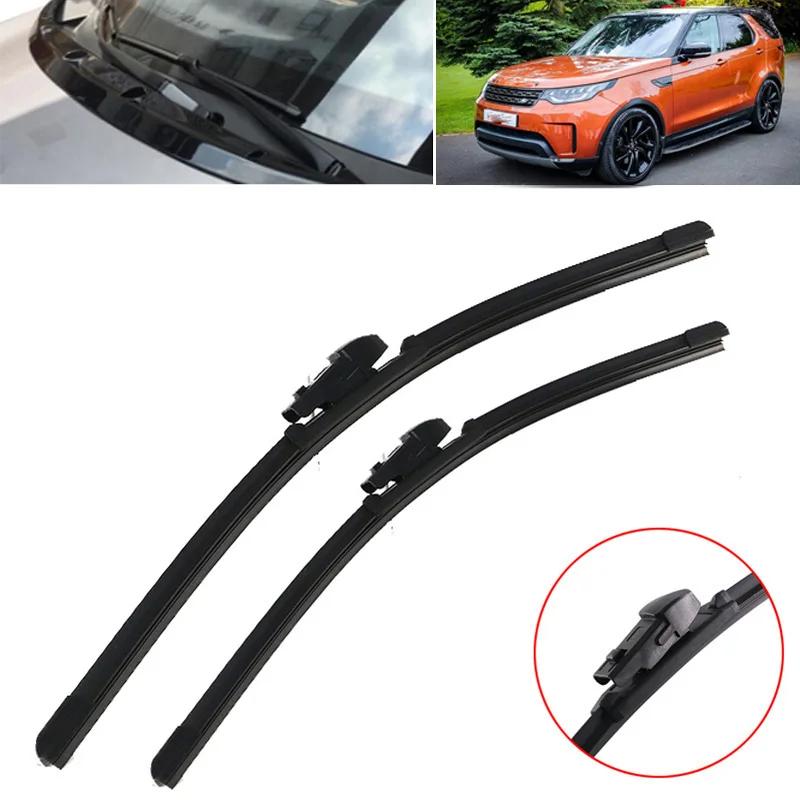 Conjunto dianteiro da lâmina de limpador do pára-brisas do carro para land rover discovery 5 l462 2018-2022 acessórios do limpador da janela - Image 1