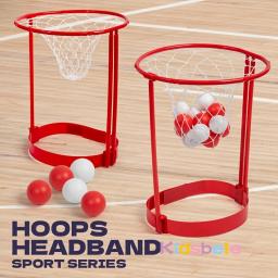 Basquete para crianças e adultos, jogo de carnaval, cesta ajustável, bandana para festa, aniversário, família, jogo interno e externo - Image 4