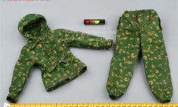 Jaqueta e calça de soldado masculino, traje blindado camuflado na selva, uniforme tático Sniper militar roupas de combate para 12 "Dolls, 1/6 - Image 3