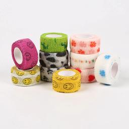 Auto-adesivo tornozelo proteção bandagens, esportes proteção, não-tecidos elásticos bandas, Pet fornecimentos - Image 1