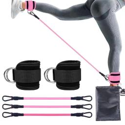 Corda de Resistência TPE para Mulheres, Correias de Tornozelo, Punhos de Suporte para Ginásio, Máquinas de Cabo, Fitness, Yoga, Pilates, Crossfit, Peso Esporte - Image 1