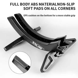 ESLNF-Bicicleta ajustável Estacionamento Rack, Suporte de Manutenção, Indoor Bike Stand, 30-80mm Largura do pneu, MTB, Road Bike Acessórios - Image 5