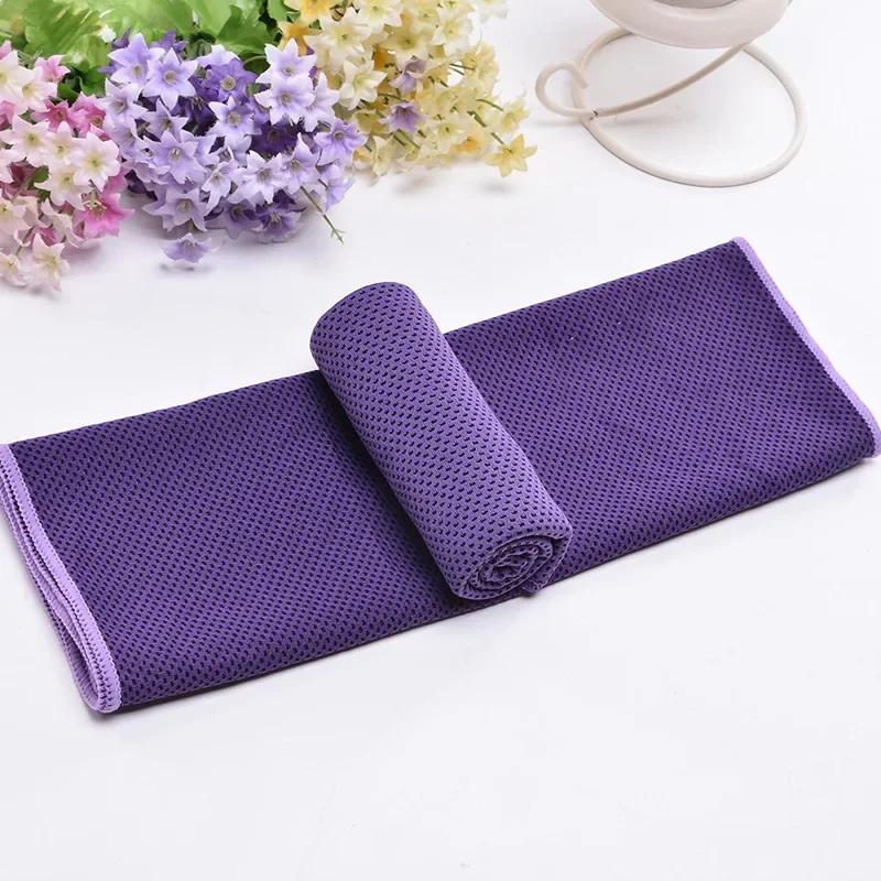 Portátil Esporte Toalha, Secagem Rápida, Refrigeração Instantânea, Viagem Ao Ar Livre, Fitness, Corrida, Reutilizável Face Toalha, Heat Relief Silica, 80x30cm - Image 1