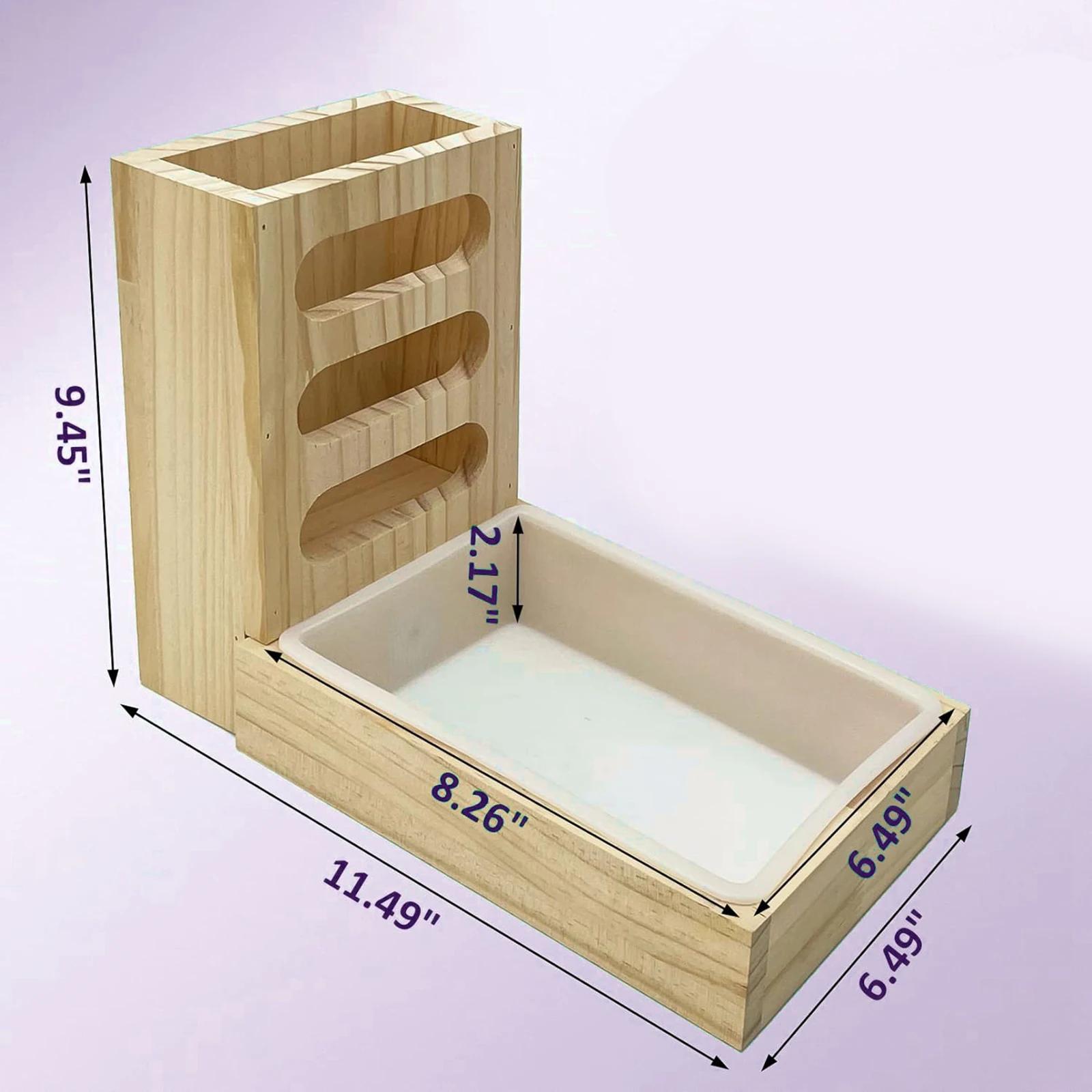 Alimentador de Feno de Coelho com Litter Box, Rack, Suporte para Pequenos Animais, Hamster, Coelho, Chinchilla, Guiné, Porco - Image 1