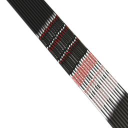 12 pçs tiro com arco de carbono puro eixos seta spine350 400 500 600 700 800 900 id4.2mm para diy arco recurvo caça tiro - Image 5