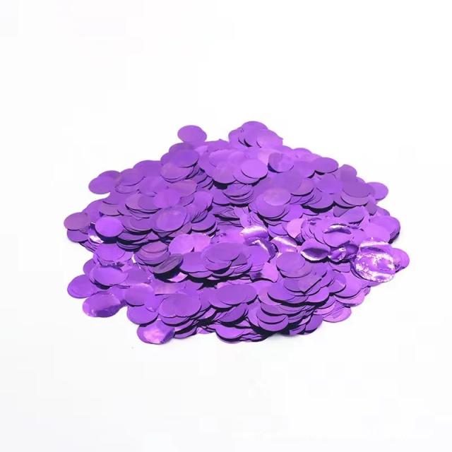 Confetes de Plástico Coloridos para Decoração: 40g de Ouro para Casamentos, Festas de Aniversário e Chá de Bebê DIY
