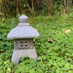 Produtos de decoração pátio japonês cerâmica imitação pedra lâmpada ornamentos imitação mármore vermelho argila japonês jardim lanterna - Image 6