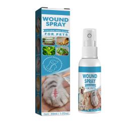 Recuperação Medicado Spray anti-séptico para cães e gatos, ferida e cuidados com a pele, Spray reparador de ferida sast para condição da pele, 30ml, 1 pc, 2 pcs, 5pcs - Image 5
