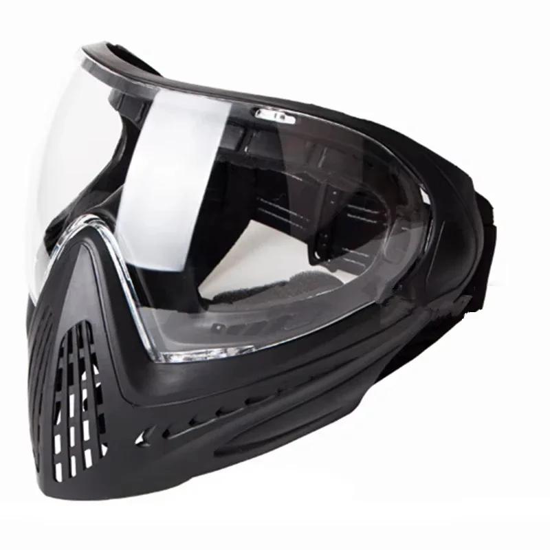 FMA f1 máscara facial completa para paintball, máscara protetora com camada única, óculos anti-nevoeiro, equipamento tático airsoft - Image 1