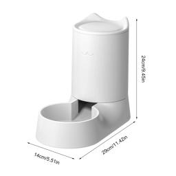 Automático para alimentador gatos, dispensador água para animais estimação pequenos, médios grandes, fácil usar - Image 6