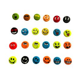 Cartoon Silicone Tennis Damper, Amortecedor para Reduzir Tenis Racquet, Amortecedores de Vibração, Anti-Vibradores, Novo, 100Pcs - Image 2