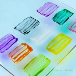 Tinta transparente de vidro de mancha, Pintura acrílica permanente do esmalte, Crie artes translúcidas em copos transparentes de vinho, janela do esmalte, 20ml - Image 4