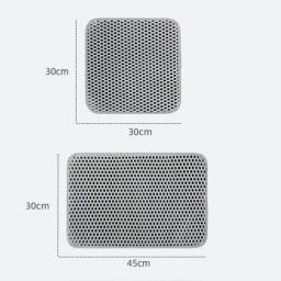 Impermeável dupla camada Pet Litter Mat, caixa de vaso sanitário do gato, areia antiderrapante, tapete lavável, almofada limpa, Pet Clean Supplies - Image 6
