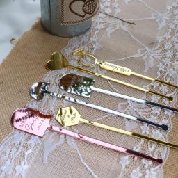 50 pçs personalizado bebida agitadores decorações de casamento bar festa cocktail agitador chuveiro do bebê swizzle amor diamante decorações - Image 5