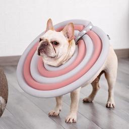 Colar Recuperação para Pet, Cone para Cachorro e Gato, Colar Recuperação de Boa Textura, Círculo Protetor - Image 4