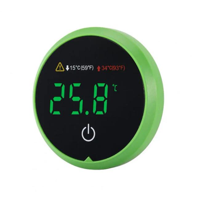 Termômetro Sem Fio de Alta Precisão para Aquários com Display LED - Sensor de Temperatura para Tanque de Peixes 1Pc