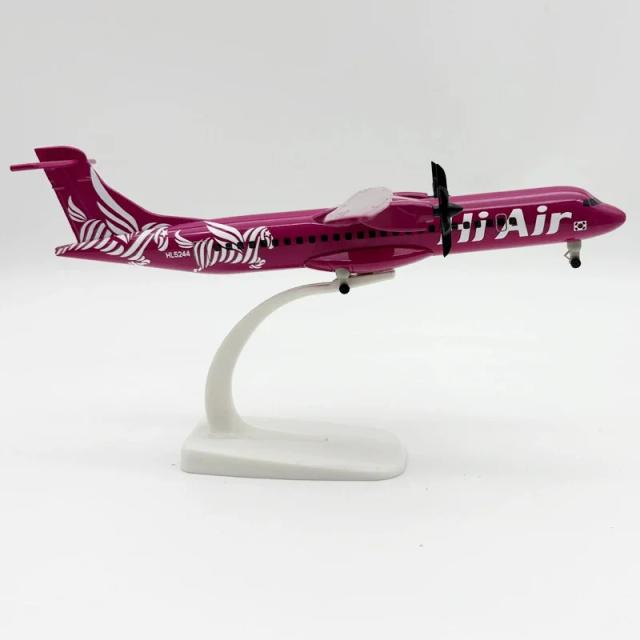ATR Modelo de Avião em Metal Diecast 20cm para Colecionadores e Crianças
