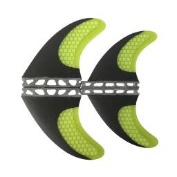 Carbon Fiber Surfboard Fins Set, Single Tab, Quad Fins, Desempenho Fin, Honeycomb, Fibra de Vidro, 2 pcs, G7, 2 pcs, GX - Image 5