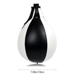 PU Leather Boxing Suspension Speed Ball, Bola de Perfuração para Presentes de Aniversário, Presentes de Ano Novo, Recentemente - Image 4