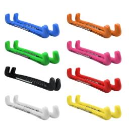 1 par ajustável skate para hóquei figuras patinação no gelo lâmina capa protetor lâmina skate guardas no - Image 1