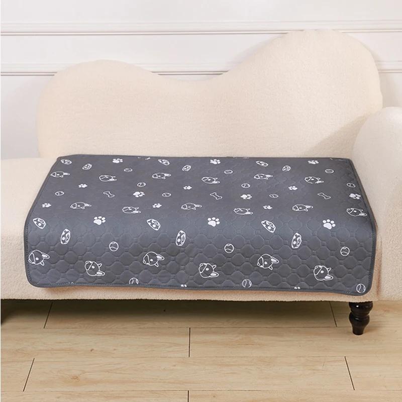 Lavável Pet Training Fralda Mat, Reutilizável Dog Pee Pads, Tapete de cachorro impermeável, Cat Supplies - Image 1