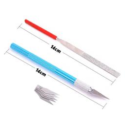 Kit de ferramentas profissional Hobby Building Model Basic Tools, Craft Set para Model Building, DIY Modeler, 21Pcs - Image 4