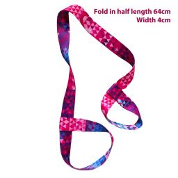 Tapete de Yoga Cinto Cinta elástica Ajustável Sports Sling Ombro Carry Strap Belt Exercício Equiment Ginástica Yoga Cinto Trecho - Image 5